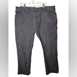 Dickies Duck Cloth Grey Carpenter Pants Men's Size 42 x 32